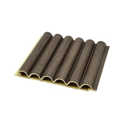 15X150X2900MM FLUTED PANEL 150 SIX ARCH # WALNUT