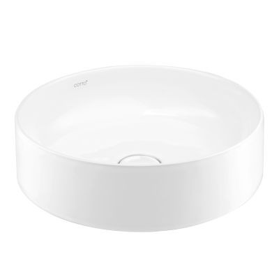 COTTO C00340-MWH SENSATION ROUND DECORATIVE ABOVE COUNTER BASIN