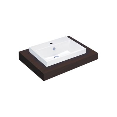 COTTO C0902 QUADO 60 ABOVE COUNTER BASIN (+TAP HOLE)