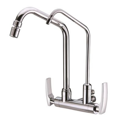 ERN 2200 WF - (SICILY SERIES) SWIVEL WALL SINK TAP C/W FILTER
