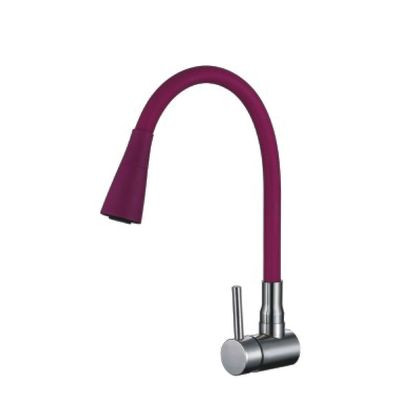 ERN 2838 WS - FLEXI WALL SINK TAP - PURPLE (SUS304)