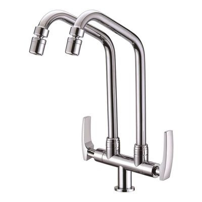 ERN 2200 PD - (SICILY SERIES) DOUBLE SWIVEL PILLAR SINK TAP