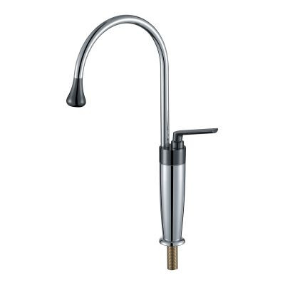 ERN 2340 PS - SWIVEL PILLAR SINK TAP (SILVER+GUN)