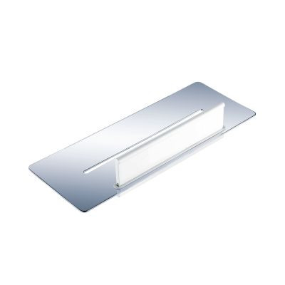 EA-123 SHELF WITH GLASS SCRAPER (320*124*62MM) SUS 304 POLISH