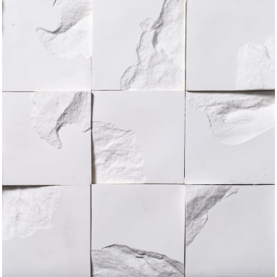 125X125MM ICE CUBE WHITE (A) (TWQ1201)