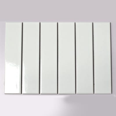288X198MM STRIPE GLOSSY WHITE (Y45P701) (A)
